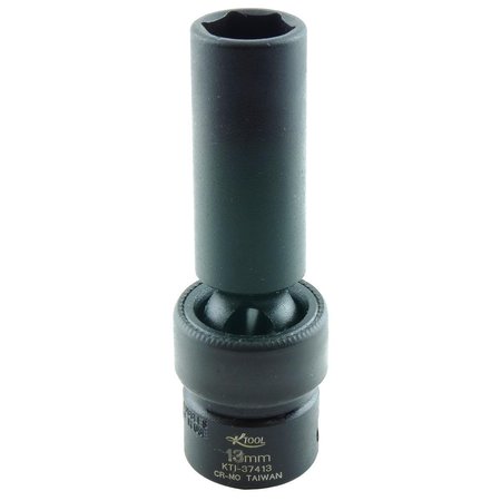 K-TOOL INTERNATIONAL 3/8" Drive Impact Socket 6 KTI-37413